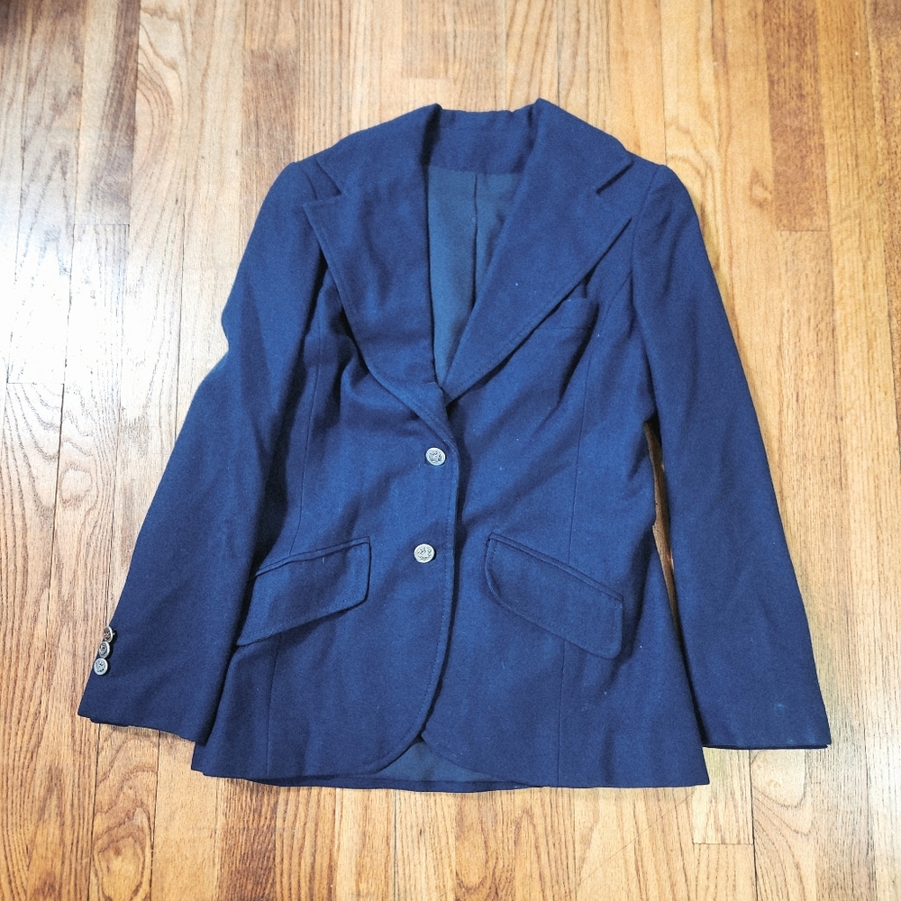 Hand Tailored Vintage Pendelton Virgin Wool Suit Jacket